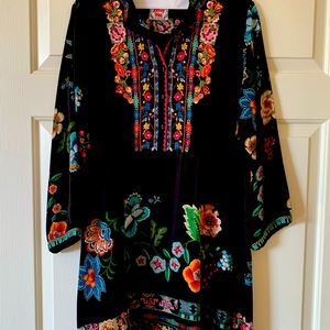 Johnny Was tunic or short dress.